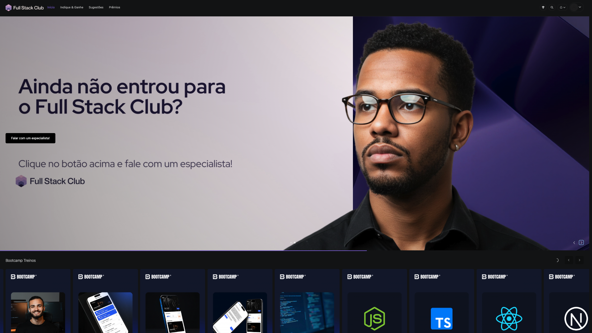 Full Stack Club — Acesso de Páscoa